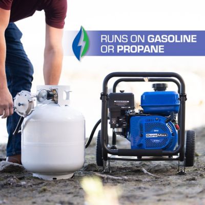 Image showing  212cc 2 in. Dual Fuel Semi-Trash Water Pump, 158 GPM