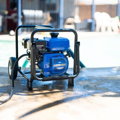 Image showing  212cc 2 in. Dual Fuel Semi-Trash Water Pump, 158 GPM