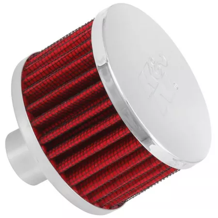 K&N Air Filter/Breather: Flange Diameter: 1" Filter Height: 2" Flange Length: 1" Shape: Breather Automotive Air Filters