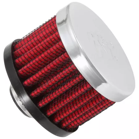 K&N Vent Air Filter: Flange Diameter: 0.375" Filter Height: 1.5" Flange Length: 0.4375" Shape: Breather Automotive Air Filters