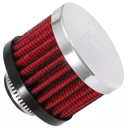 K&N Vent Air Filter: Flange Diameter: 0.625" Filter Height: 1.5" Flange Length: 0.4375" Shape: Breather Automotive Air Filters