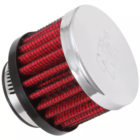 K&N Vent Air Filter: Flange Diameter: 1" Filter Height: 1.5" Flange Length: 0.625" Shape: Breather Automotive Air Filters