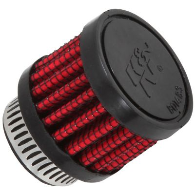 K&N 1.125 in. Breather Vent Air Filter, 0.75 in. x 0.4375 in. FLG