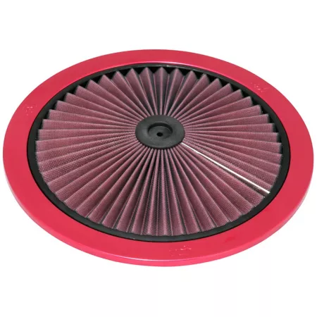 K&N X-Stream Top Filter: Washable Replacement Motor Filter: Filter Height: 1" Shape: Round Cover 66-1401XR Automotive Air Filters