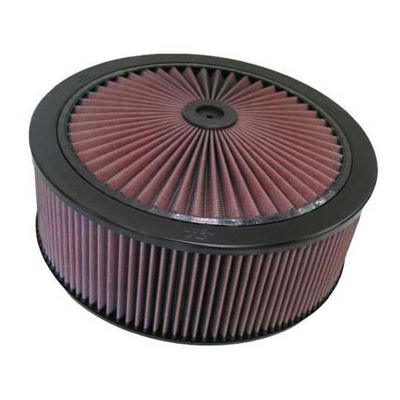 K&N X-Stream Top Air Filter Washable, Replacement Engine Filter Shape Round, 66-3030