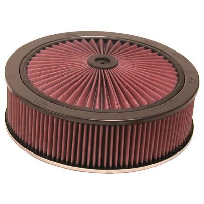 K&N Round X-Stream Top Washable Air Filter, 66-3080