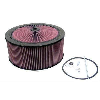 K&N X-Stream Top Air Filter: Washable, Replacement Engine Filter: Shape: Round, 66-3100