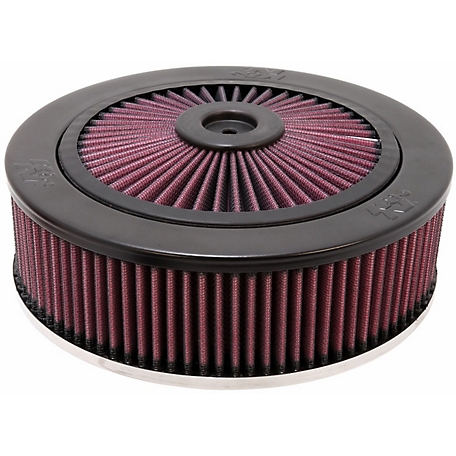K&N X-Stream Top Air Filter: Washable, Replacement Engine Filter: Shape: Round, 66-3150