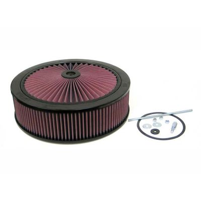 K&N Round X-Stream Top Washable Air Filter, 66-3200