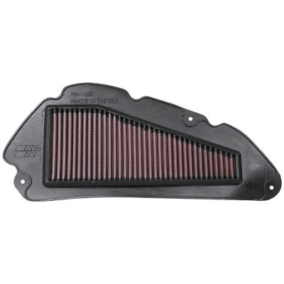 K&N Engine Air Filter: Premium, Powersport Air Filter: Fits 2022 Honda SH125, 2020-2022 SH125i, 2020-2021 SH150i, HA-1220