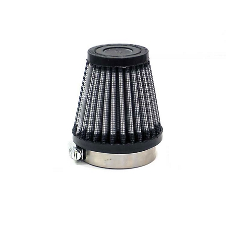 K&N Universal Air Filter: Flange Diameter: 1.9 In, Filter Height: 3 In, Flange Length: 0.62 In, Shape: Round Tapered, R-1060