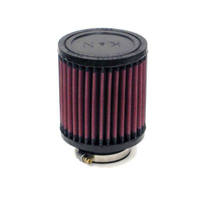 K&N 4 in. Universal Round Air Filter, 2.0625 in. x 0.875 in. FLG