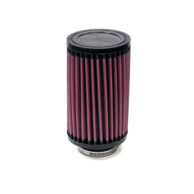 K&N Universal Air Filter, Flange Diameter: 2.0625 in., Filter Height: 6 in., Flange Length: 0.875 in., Shape: Round, RA-0520