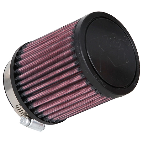 K&N Universal Air Filter: Flange Diameter: 2.5 In, Filter Height: 4 In, Flange Length: 1 In, Shape: Round, RB-0700