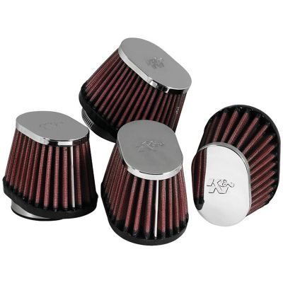 K&N Motorcycle Universal Chrome Air Filter