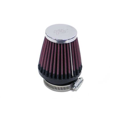 K&N 3 in. Universal Round Tapered Air Filter, 1.8 in. x 0.6 in. FLG, RC-2320