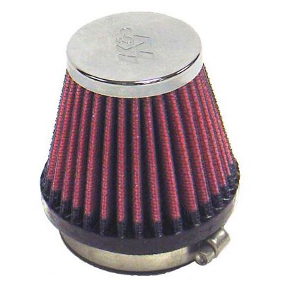 K&N Universal Air Filter: Flange Diameter: 2.125 In, Filter Height: 2.75 In, Flange Length: 0.625 In, Shape: Round, RC-2340