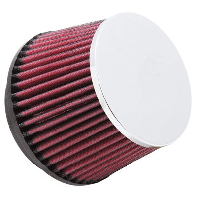 K&N Universal Air Filter: Flange Diameter: 3.9375 In, Filter Height: 3.625 In, Flange Length: 0.75 In, Shape: Round, RC-5057