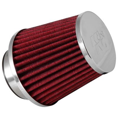 K&N 4.5 in. Universal Round Air Filter, 2.75 in. x 1 in. FLG