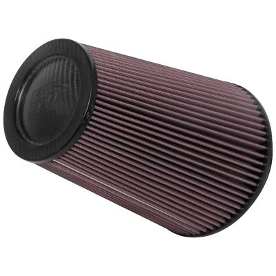 K&N Universal Air Filter: Flange Diameter: 6 In, Filter Height: 10 In, Flange Length: 1 In, Shape: Tapered Conical, RP-3280
