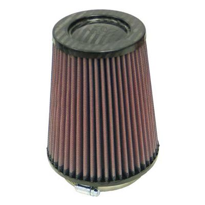 K&N Universal Air Filter: Flange Diameter: 4 In, Filter Height: 6.5 In, Flange Length: 0.625 In, Shape Round Tapered RP-4980