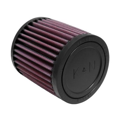 K&N 4 in. Universal Round Air Filter, 2.0625 in. x 0.625 in. FLG