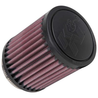 K&N Universal Air Filter: Flange Diameter: 2.4375 In, Filter Height: 4 In, Flange Length: 0.625 In, Shape: Round, RU-0800