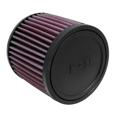 K&N Universal Air Filter: Flange Diameter: 2.4375 In, Filter Height: 4 In, Flange Length: 0.625 In, Shape: Round, RU-0830