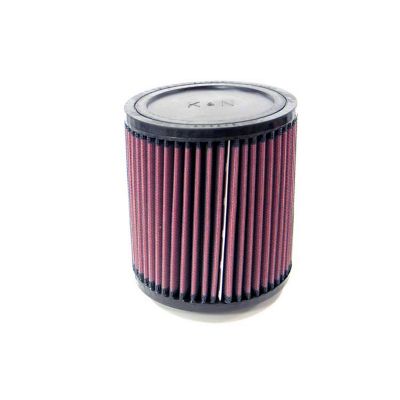 K&N Universal Air Filter:Flange Diameter: 2.4375 In, Filter Height: 6 In, Flange Length: 0.625 In, Shape: Round, RU-1000