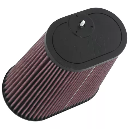 K&N Universal Air Filter: Flange Diameter: 3.12" Filter Height: 9" Flange Length: 0.62" Shape: Tapered Oval RU-1012 Automotive Air Filters