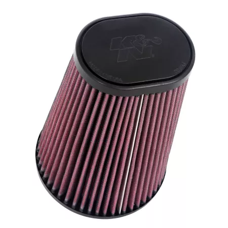 K&N Universal Air Filter: Flange Diameter: 4.5" Filter Height: 8" Flange Length: 0.625" Shape: Tapered Oval RU-1021 Automotive Air Filters