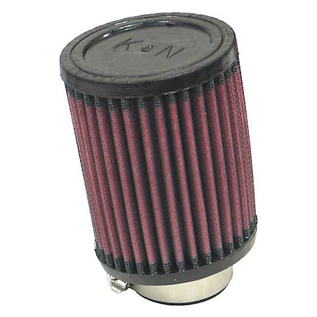 K&N Universal Air Filter: Flange Diameter: 1.75 In, Filter Height: 4.5 In, Flange Length: 1 In, Shape: Round, RU-1030