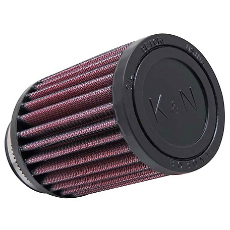K&N Universal Air Filter: Flange Diameter: 1.875 In, Filter Height: 4 In, Flange Length: 1 In, Shape: Round, RU-1280