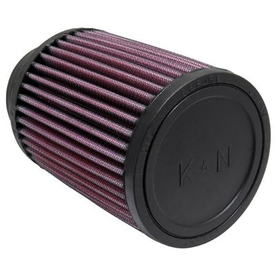 K&N 5 in. Universal Round Air Filter, 2.75 in. x 1 in. FLG
