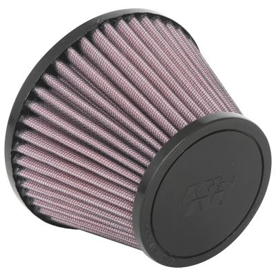 K&N 3.75 in. Universal Round Air Filter, 2.37 in. x 0.719 in. FLG