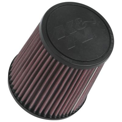 K&N Universal Air Filter: Flange Diameter: 3.94 In, Filter Height: 6 In, Flange Length: 0.75 In, Shape: Conical, RU-1682