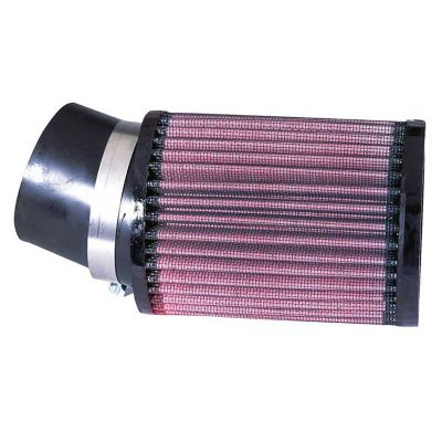 K&N 5 in. Universal Round Air Filter, 2.4375 in. x 2 in. FLG