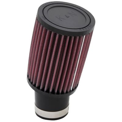K&N 5 in. Universal Round Air Filter, 2.0625 in. FLG