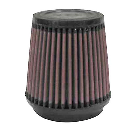 K&N Universal Air Filter: Flange Diameter: 3.5 In, Filter Height: 4.5 In, Flange Length: 0.625 In, Shape: Round, RU-2790