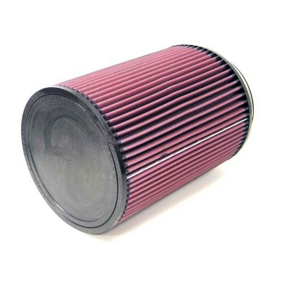 K&N Universal Air Filter: Flange Diameter: 6 In, Filter Height: 10 In, Flange Length: 1 In, Shape: Round, RU-3270