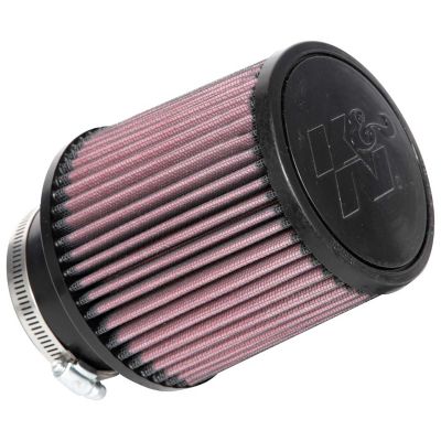 K&N 5 in. Universal Round Tapered Air Filter, 3 in. x 1.75 in. FLG, RU-3870