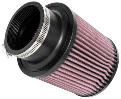 Image showing 5 th K&N 5 in. Universal Round Tapered Air Filter, 3 in. x 1.75 in. FLG, RU-3870