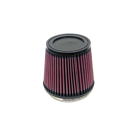 K&N Universal Air Filter: Flange Diameter: 3.75 In, Filter Height: 5 In, Flange Length: 0.625 In, Shape: Round, RU-4250
