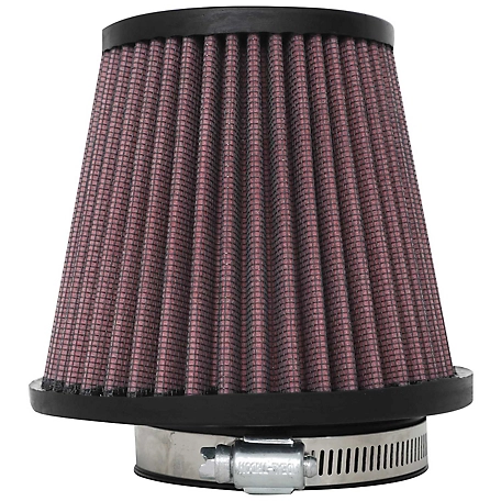 K&N Universal Air Filter: Flange Diameter: 2.8 In, Filter Height: 4.4 In, Flange Length: 0.75 In, Shape: Round, RU-4570