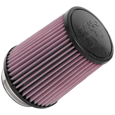K&N 6.5 in. Universal Round Air Filter, 3.5 in. x 1.25 in. FLG