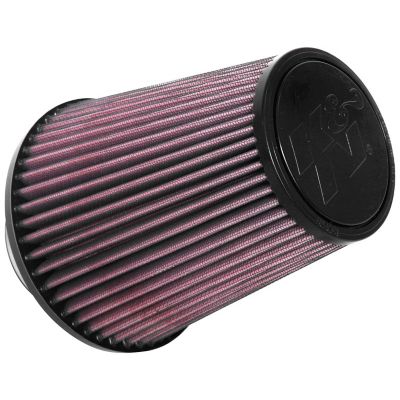 Image showing  6.7 in. Universal Round Tapered Air Filter, 3 in. x 1.7 in. FLG