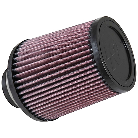 K&N Universal Air Filter: Flange Diameter: 2.7 In, Filter Height: 6.5 In, Flange Length: 2 In, Shape: Round Tapered, RU-4870
