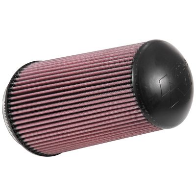 K&N Universal Conical Air Filter, 5 in. x 1 in. FLG