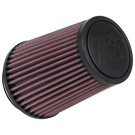 K&N Universal Air Filter: Flange Diameter: 3 In, Filter Height: 5.75 In, Flange Length: 0.75 In, Shape Round Tapered RU-5111