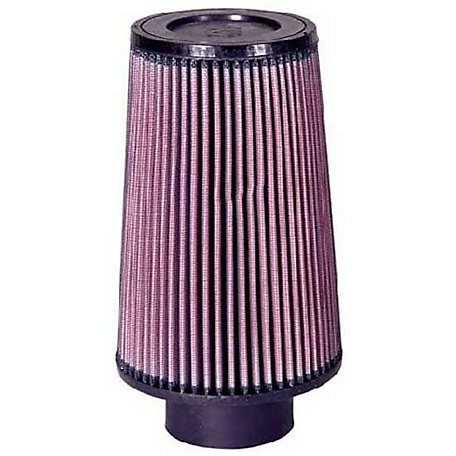 K&N Universal Air Filter: Flange Diameter: 3.25 In, Filter Height: 8 In, Flange Length: 1.625 In, Shape: Round, RU-5122